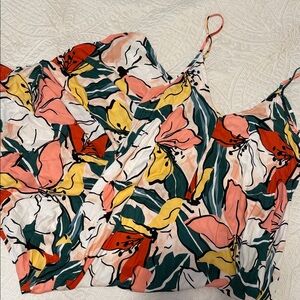 Love Stitch Floral Maxi Dress - Pink, Yellow, Green